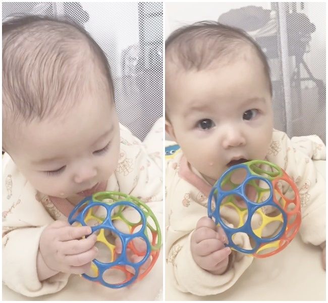 ママが帰ってきてホッとする赤ちゃんをご紹介！