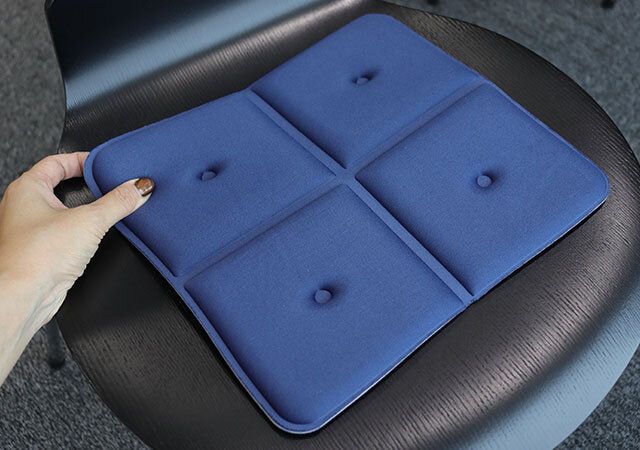 キャンドゥ 低反発レジャークッション 使用例