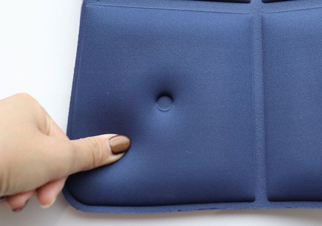 キャンドゥ 低反発レジャークッション ソフト面