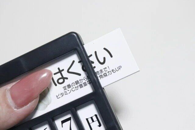 セリア プライサー 台紙 商品名 横から入れる