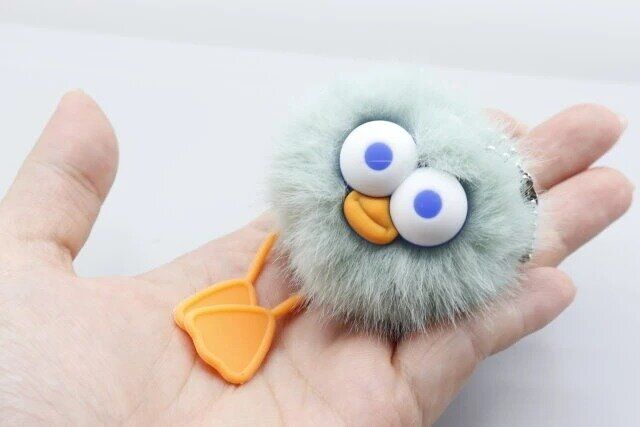 セリア キーホルダー もこもこダイバーズ 正面