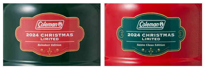 (左)トナカイエディション (右)サンタクロースエディション