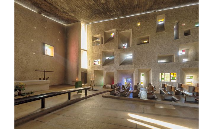 ロンシャンの礼拝堂 内観