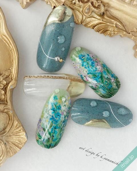 LeeBが投稿したネイルデザイン [photoid:I0112430] via Itnail Design (741194)