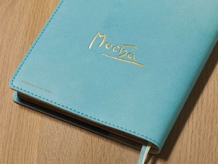 GLOW2024年12月号付録 ミュシャのアート入りスケジュール帳