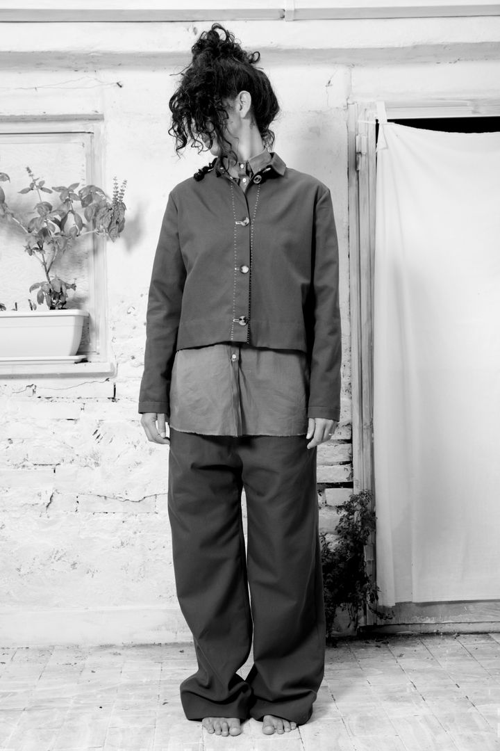 マリア・トゥーリ 2025年春夏コレクションより。