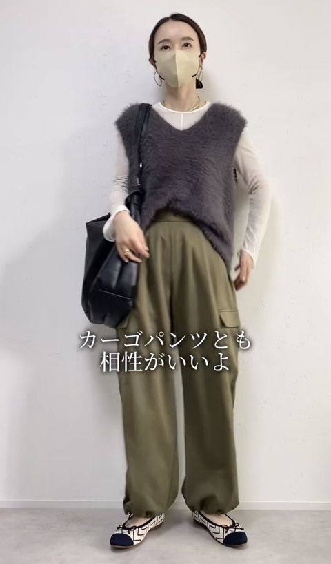 しまむらのフェザーベスト1