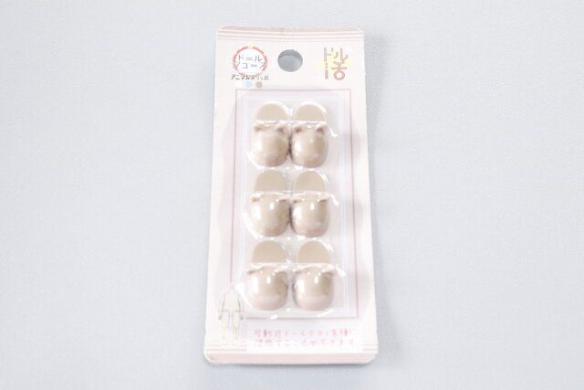 セリア ドールシューズ アニマルスリッパ パッケージ