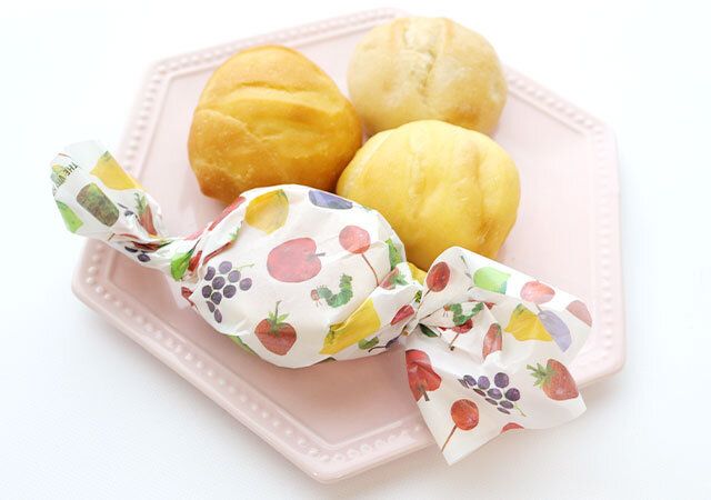 キャンドゥのはらぺこあおむしのワックスペーパーの使用例