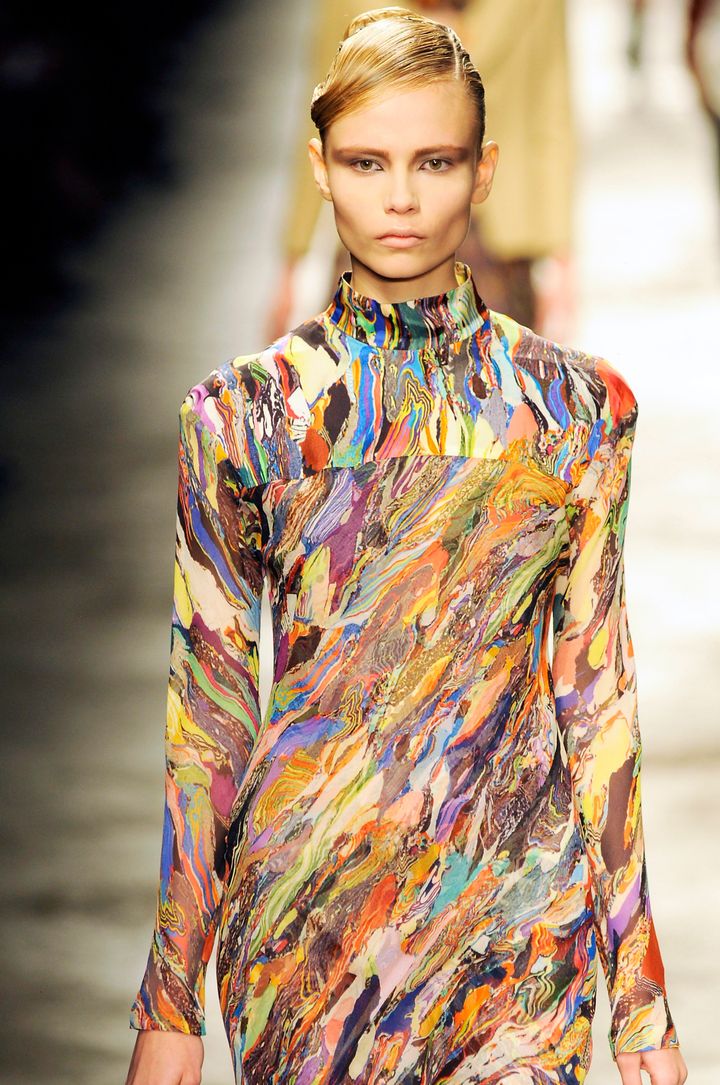 ドリス ヴァン ノッテン 2008-09年秋冬コレクションより。