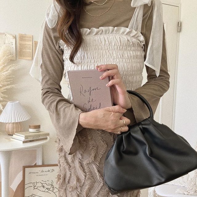 しまむら「タック2WAYバッグ」