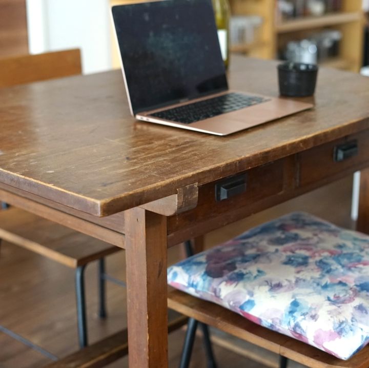 〈リビルディングセンター〉で購入した作業台