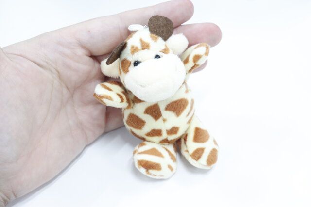 ダイソーのキーチェーン（アニマルマスコット、ジャングル）