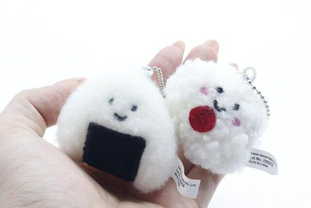 ダイソーのキーチェーン（おにぎり）