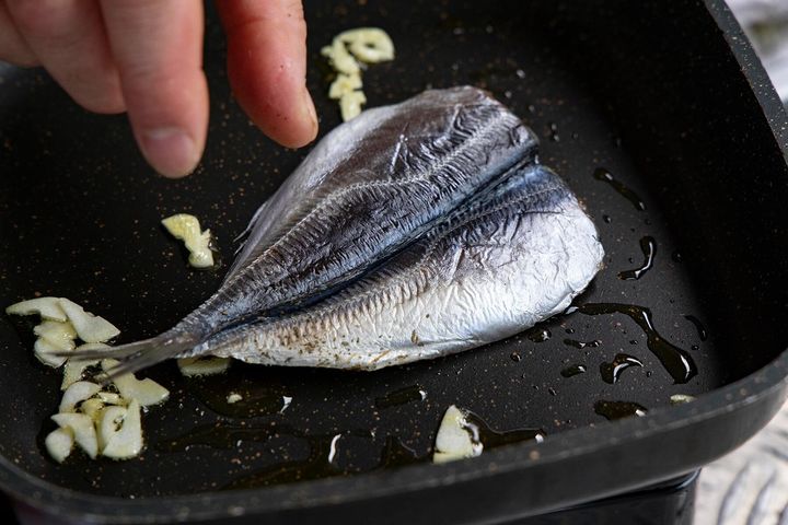 フライパンで焼く
