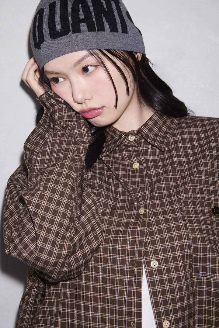 画像: ロゴ ジャガード シングルビーニー ¥4,994／MARY QUANT×PUBLUX（デイトナパーク） 出典：www.daytona-park.com