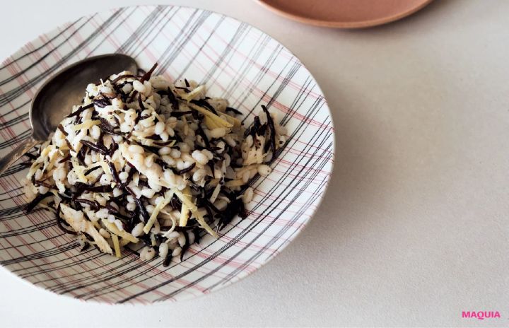 長谷川あかり 乾物 レシピ ひじきともち麦の腸活サラダ