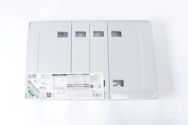 ダイソーの押入れフリーラック Lサイズのパッケージ