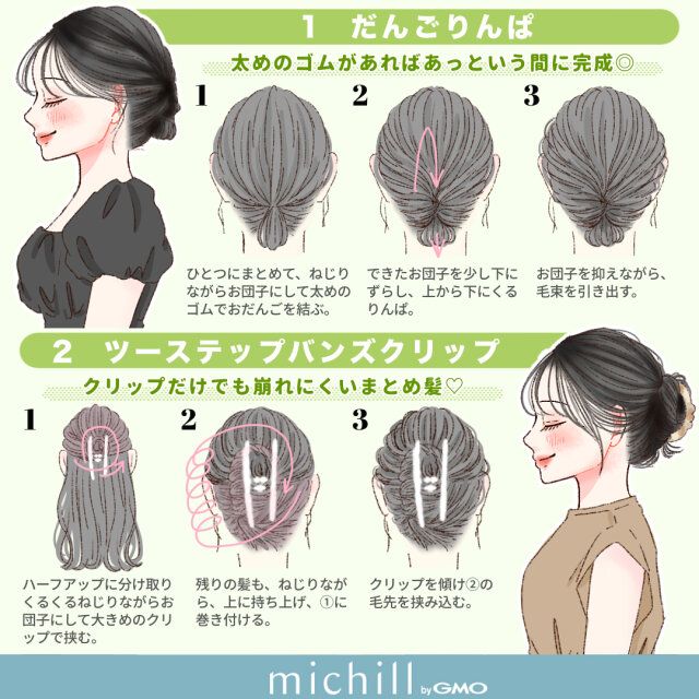 だんごりんぱ ツーステップバンズクリップ