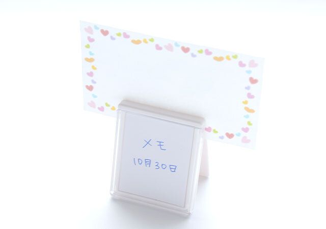 キャンドゥ スタンドもできるラベリングクリップ スタンド