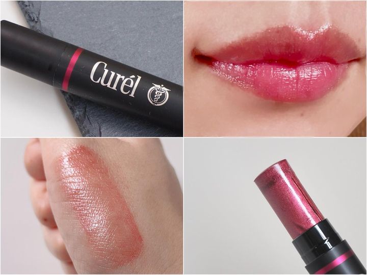 画像: 唇の上ではシアーなプラムカラーに。敏感な唇も荒れることなく潤いキープ