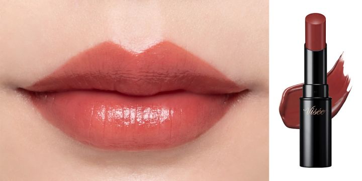 【イエベ秋タイプにおすすめ】ヴィセ ネンマクフェイク ルージュ BR350（林檎の口づけ）