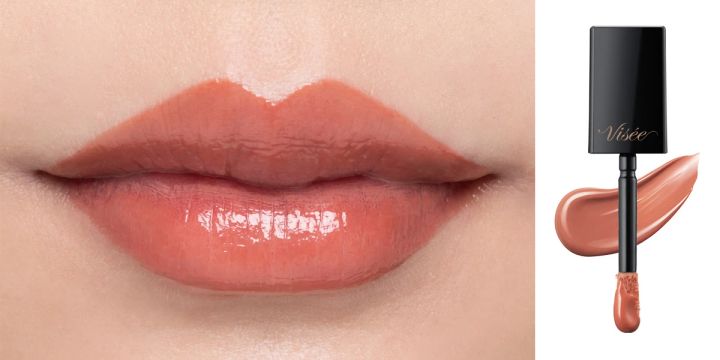 【イエベ春タイプにおすすめ】ヴィセ ネンマクフェイク リキッド BE330（したたるアプリコット）