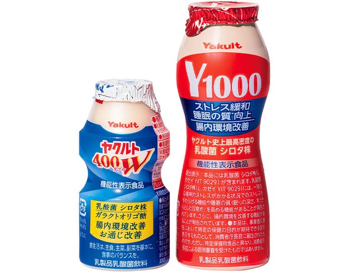 ヤクルト400WとヤクルトY1000