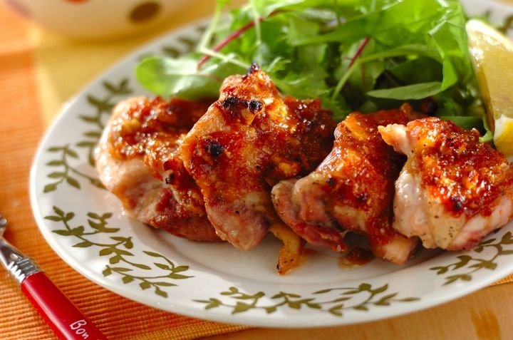 鶏のハチミツみそ焼き