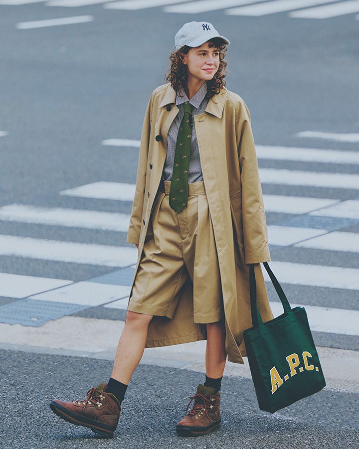 この秋プラスしたいバルマカーンコートのコーデ【本日のFUDGE GIRL-10月17日】