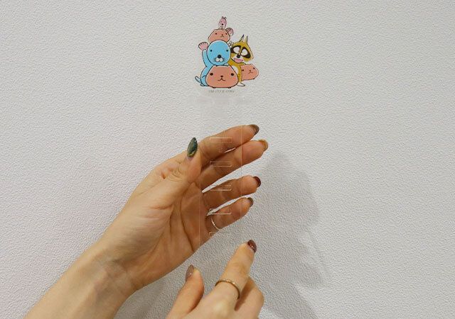 キャンドゥ アクリルスティック 使用例