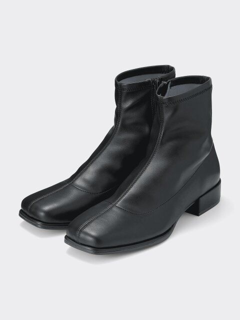 GUのウルトラストレッチローヒールブーツ