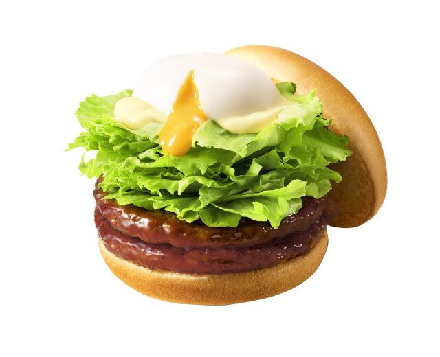 モスバーガー 夜モス ダブル月見テリヤキバーガー