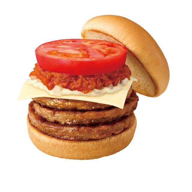 モスバーガー 夜モス トリプルモスチーズバーガー
