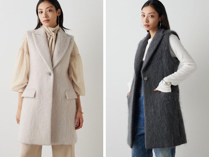 画像: 「モヘヤシャギージレ」各￥71,500※2024年11月上旬頃発売予定 出典：ウィム ガゼット