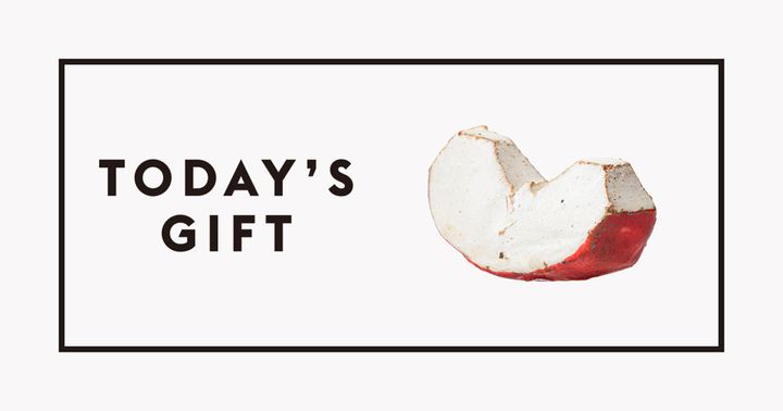 陶芸家・黒田理恵のりんご箸置き