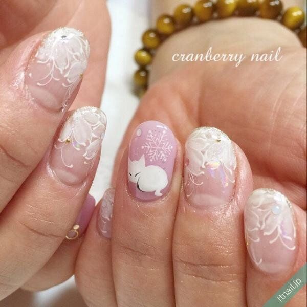 cranberry nailが投稿したネイルデザイン [photoid:I0006917] via Itnail Design (741365)