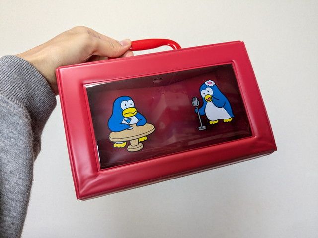 パピプペンギンズカセットテープケース