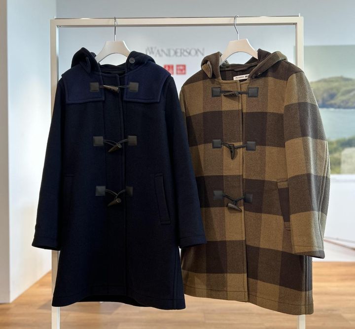 画像: 【UNIQLO and JW ANDERSON】ウールブレンドダッフルコート 各¥14,900 ※一部店舗にて発売 www.uniqlo.com