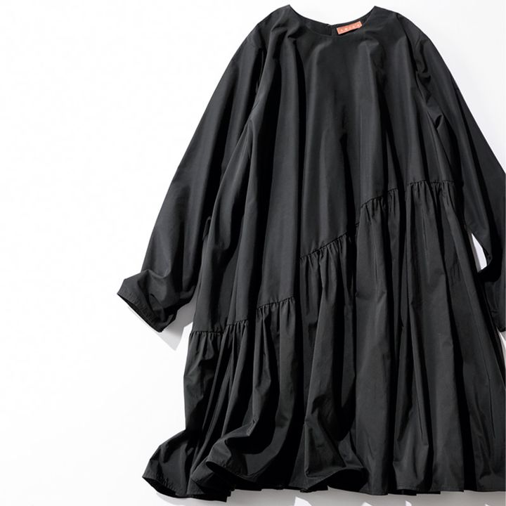 アミカの黒のモロッコドレス