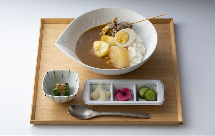 おでんだしのカレーライス