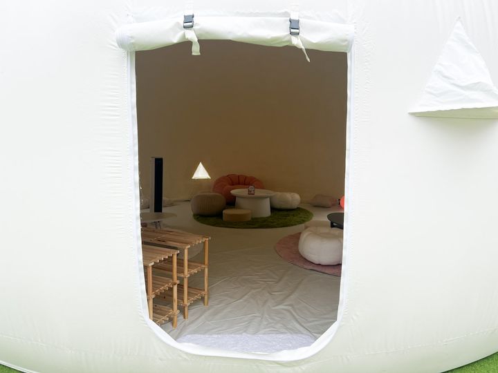 「モッツァレラドーム」の入口