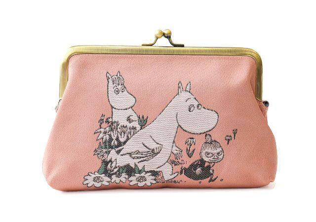 宝島社リンネル12月号増刊のムーミンのガマ口ポーチ2