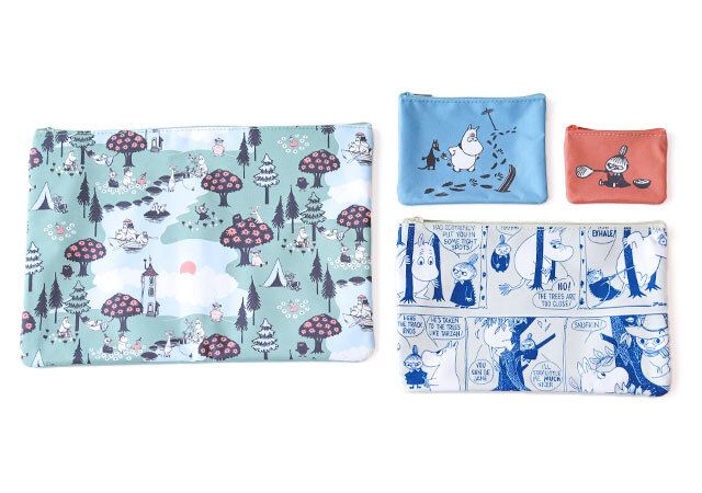 宝島社リンネル12月号のムーミンのフラットポーチ付録2