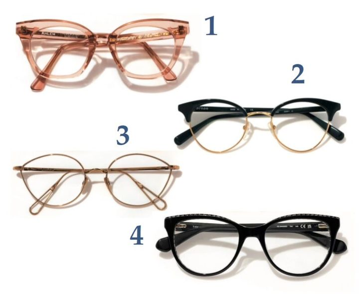 顔タイプ・クールに似合うモードなメガネ フォックス