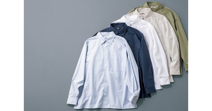 ユニクロシーのボックスシャツ5色