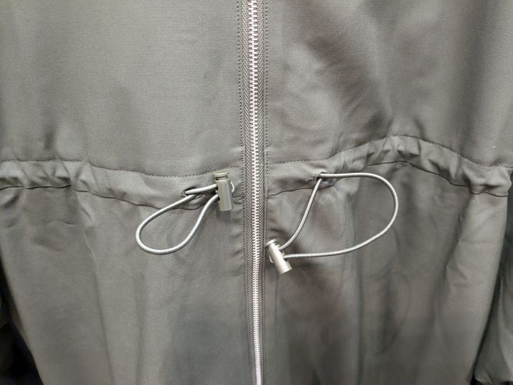 撥水ギャザーワンピースコート