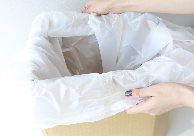 ダイソー 非常用簡易トイレ 袋を設置