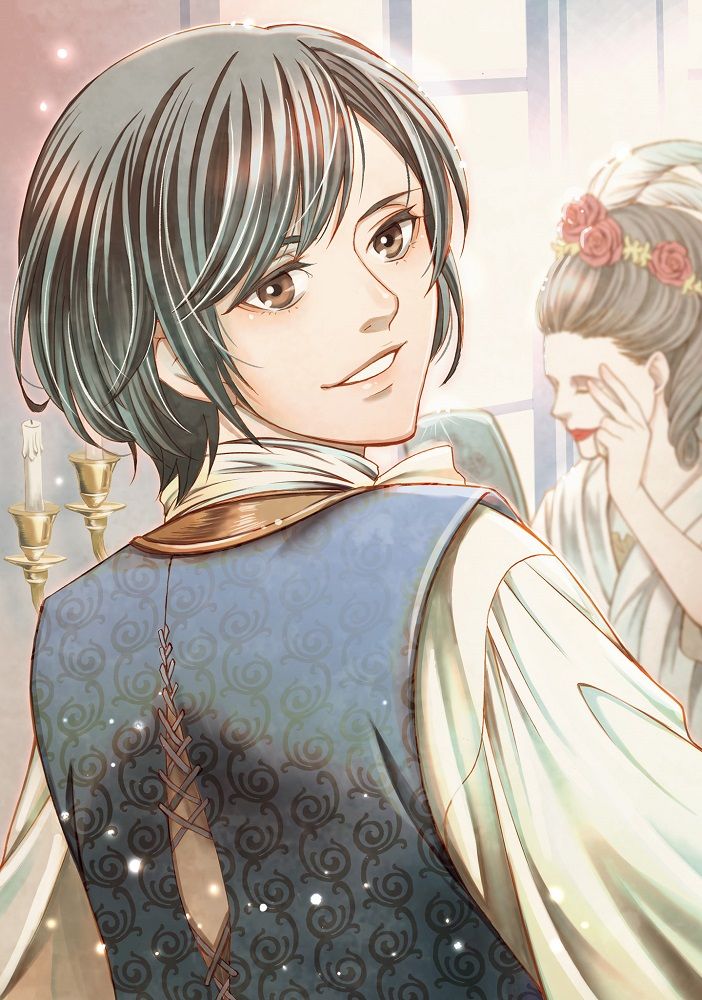 化粧漫画『ラ・マキユーズ～ヴェルサイユの化粧師～』3ページ