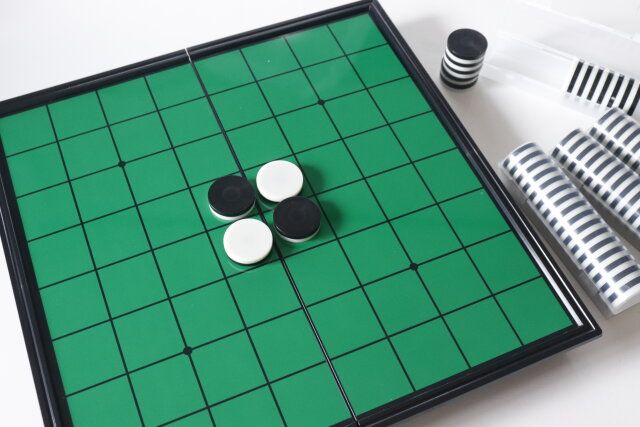 ダイソー 500円マグネット式リバーシゲーム 使用例